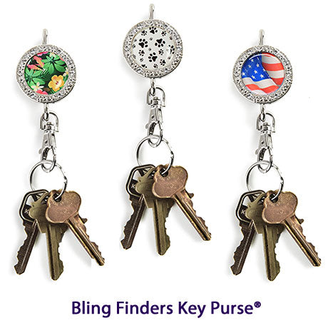 Bling Finders Key Purse